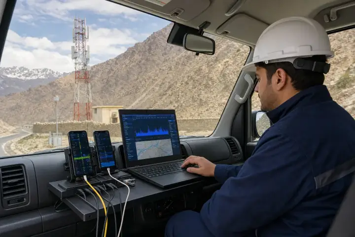 Live Route Measurement