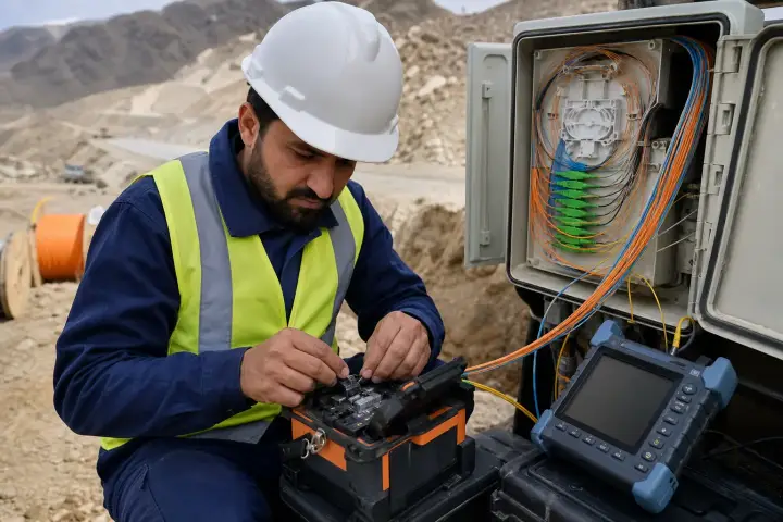 Fusion Splicing & OTDR Testing