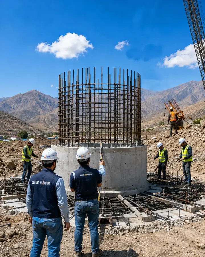 170 Telecom Towers Supplied & Built field work